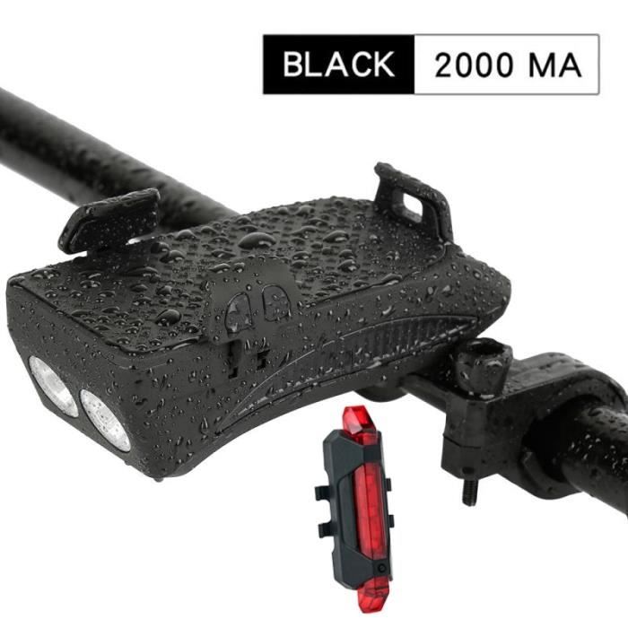 Feux avant et arrière à LED Vélo
