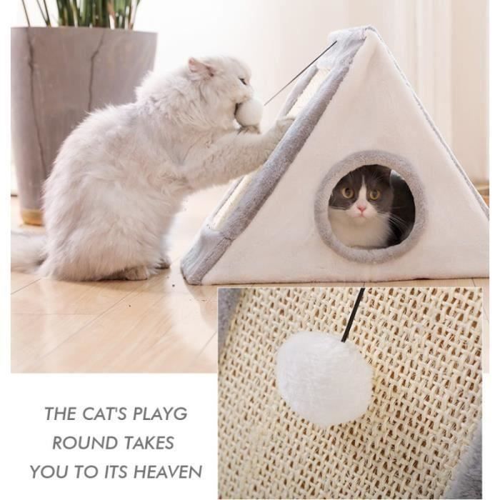 Griffoir Chat Maison Chat Lit En Sisal Gris Grotte De Chat Et Panneau A Gratter Trou Griffe Ball Pour Chat Jeu 55 27 50cm Cdiscount Animalerie Griffoir Chat Maison Chat Lit En Sisal Gris Grotte De Chat Et Panneau A Gratter Trou Griffe Ball Pour Chat Jeu 55 27 50cm Cdiscount Animalerie