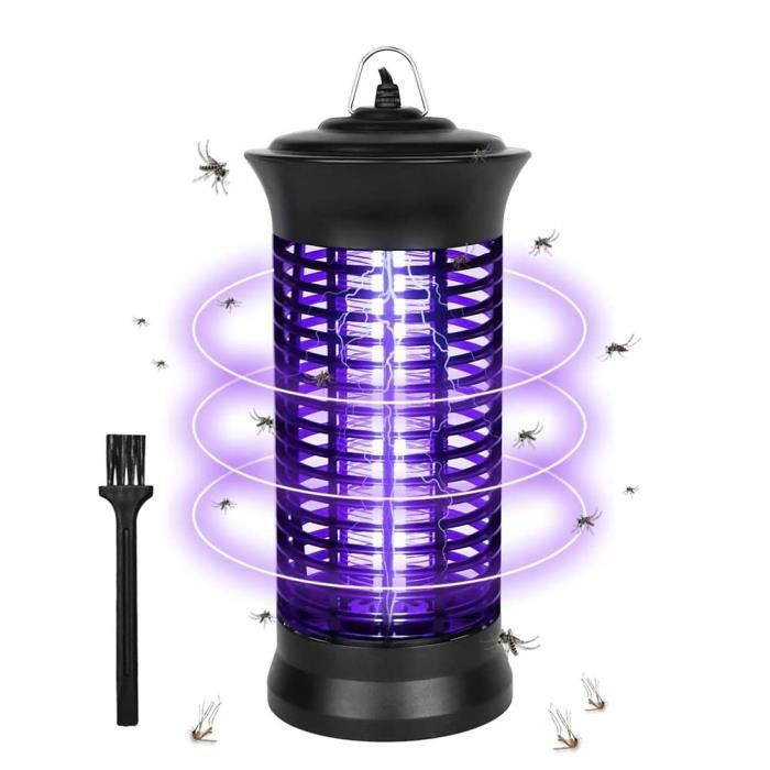 Lampe Anti Moustique Uv, 6W Tueur D'Insectes Électrique, Efficace