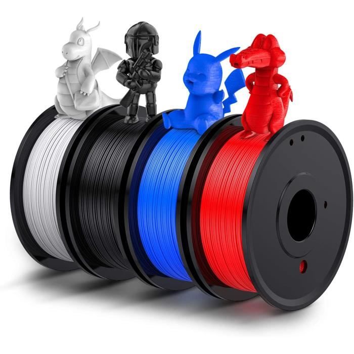 bobine de 2,2 lbs Weistek Filament PLA 1,75 mm filament pour imprimantes 3D doré 1 kg filament pour imprimante 3D Précision dimensionnelle +/- 0,03 mm 
