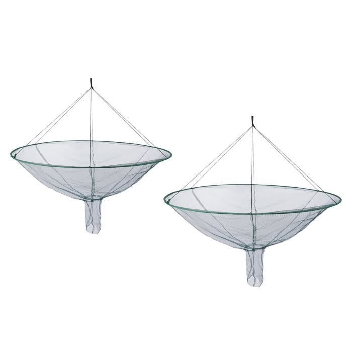 Piège à Poisson Pliable Réfléchissant - Panier à Poissons Vivants Grande Capacité Pour Pêche En Mer Ou Ruisseau - 4