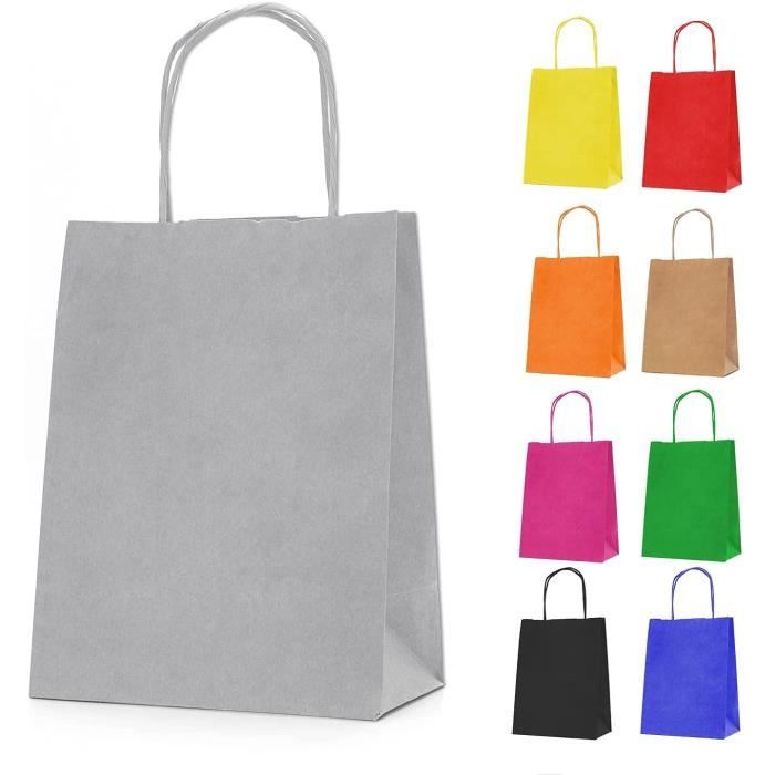 MERRIMEN 30 Sacs en papier kraft pour cadeaux alimentaires Sacs de