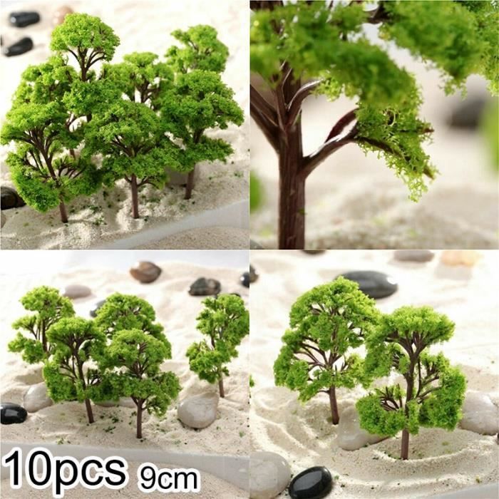 Lot 10 Lampadaires LED Miniature – échelles 1/75 à 1/200 – Pour Train HO Et Diorama