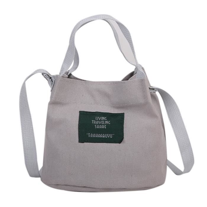 AioTio Sac Velours Côtelé Femme - Grand Sac à Bandoulière Rétro Grande Capacité, Shopping Et Université