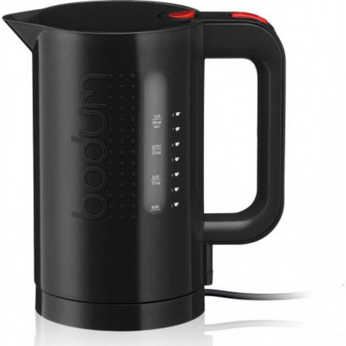 Bodum 11452-01Euro Bouilloire Électrique 1.0 L Noir