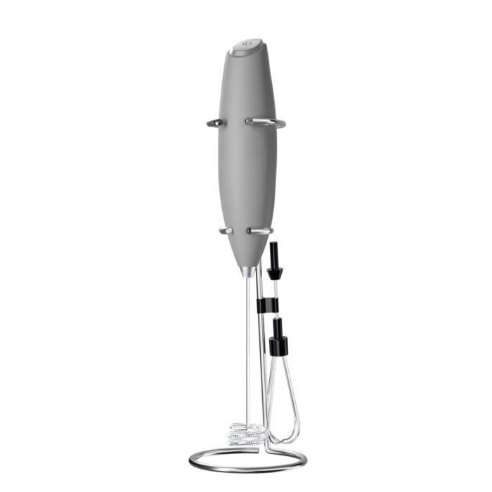 Batteur électrique gris petit mini-fouet à œufs à main pour la maison Batteur à main Gris (2 5 watts)