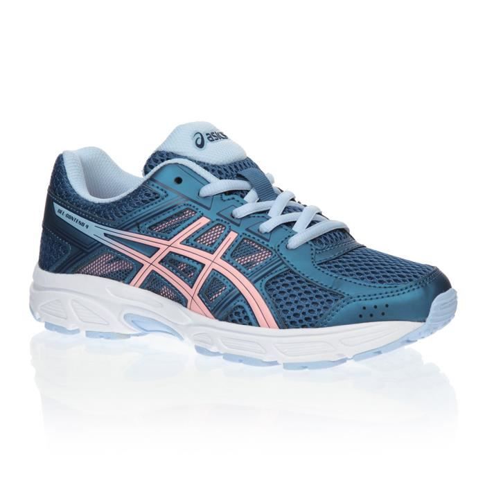 asics junior bleu