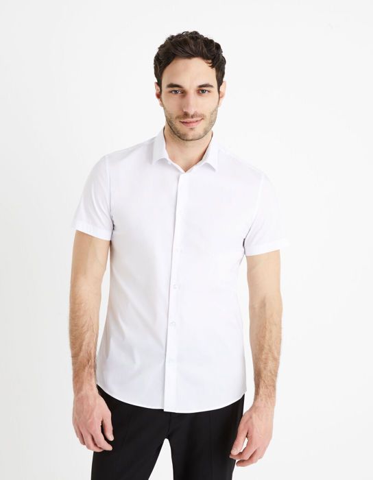 Celio DASLIM Chemise habill e Blanc X Large Taille Fabricant XL