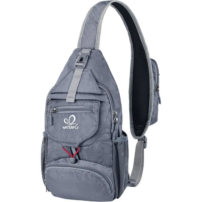 Sac Bandoulière Pliable Waterfly - Ultra Léger, Anti-Vol, Pour Sport Et Voyage