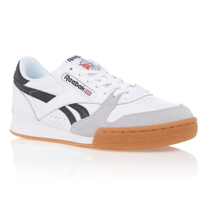 reebok basket blanche