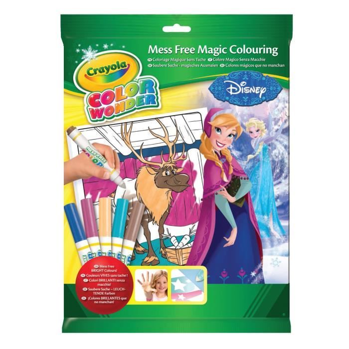 LA REINE DES NEIGES Cahier de Coloriage - Cdiscount Jeux - Jouets
