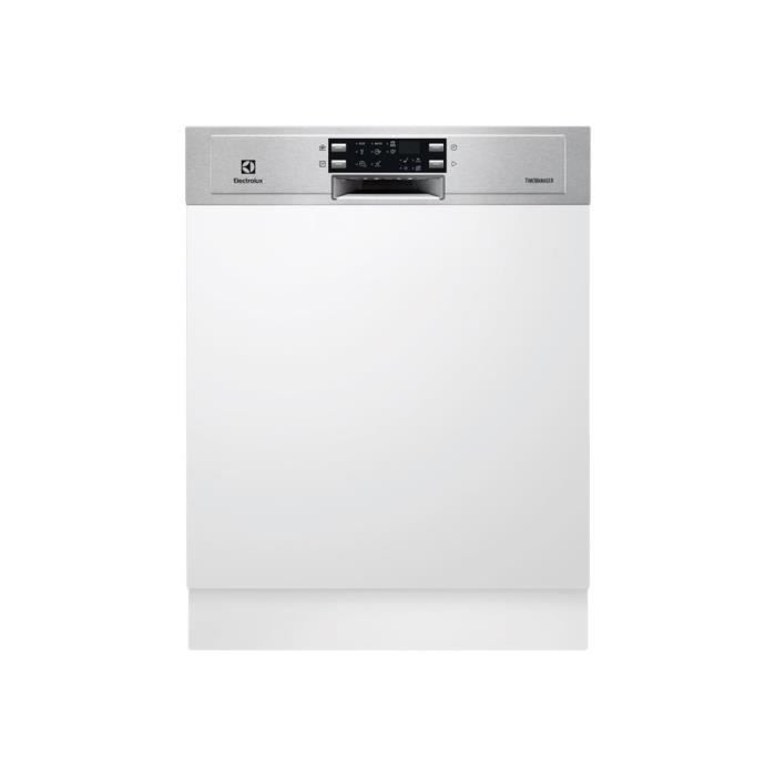Electrolux Esi5533lox Lave Vaisselle Integrable Niche Largeur 60 Cm Profondeur 55 Cm Hauteur 82 Cm Acier Inoxydable Achat Vente Lave Vaisselle Cdiscount
