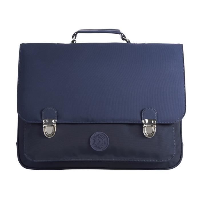 JACADI Cartable 2 Compartiments Primaire 38 cm Nuit Enfant Garcon Bleu nuit Cdiscount Bagagerie Maroquinerie