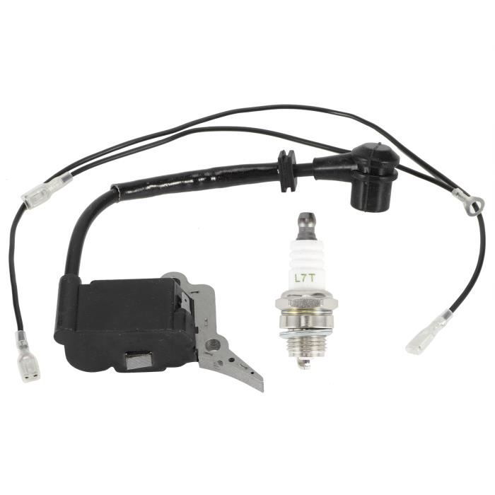 Bougie Tronconneuse Kit Allumage Tronçonneuse - Bobine Bougie Câbles Pour Zenoah/Timberpro/Lawnflite 2500 25CC Réparation Tronçonneuse Bougie Tronconneuse Kit Allumage Tronçonneuse - Bobine Bougie Câbles Pour Zenoah/Timberpro/Lawnflite 2500 25CC Réparation Tronçonneuse