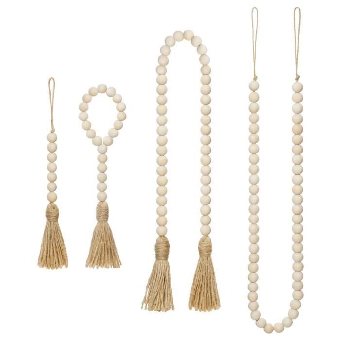 Guirlande De Carottes En Bois Pour Pâques – Décoration Festive En Tissu Et Bois