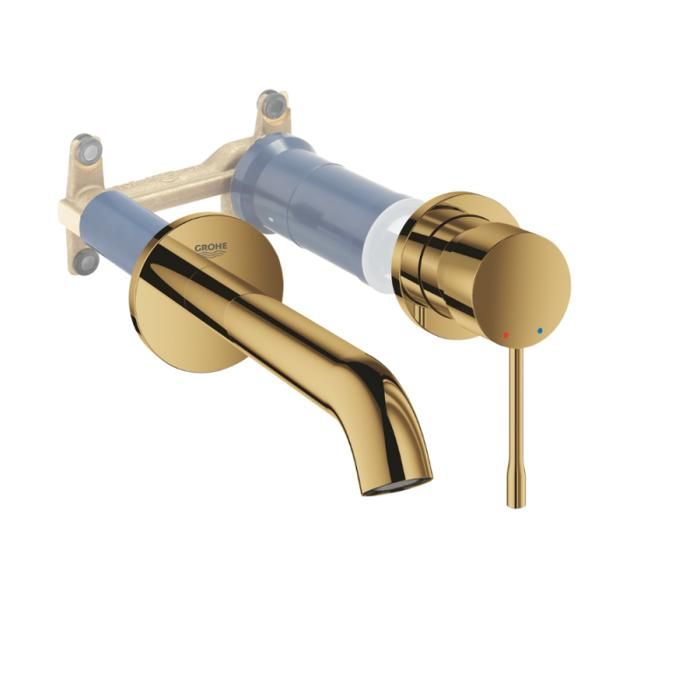 Grohe Essence Mitigeur Monocommande 2 Trous Lavabo Taille M Vendu Avec Corps Encastre Or Brillant Cool Sunrise Achat Vente Robinetterie De Cuisine Mitigeur Mural Lavabo Grohe Essence Taille M Cool Sunrise Cdiscount