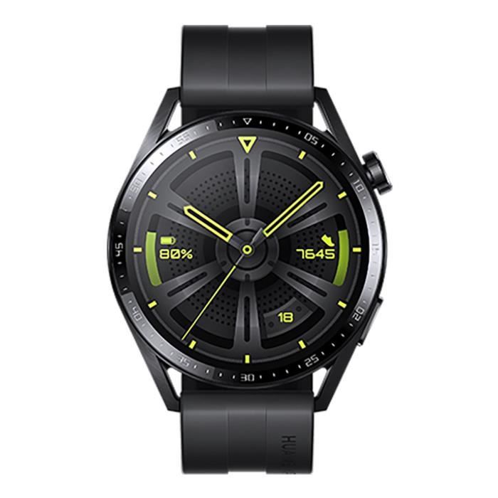 Montre connectée - HUAWEI - WATCH GT3 46MM ACTIVE - Noir - 14 jours dautonomie - Sportif