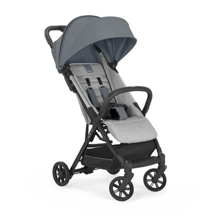Poussette compacte Inglesina Quid 2 Black Hippo Grey 2021