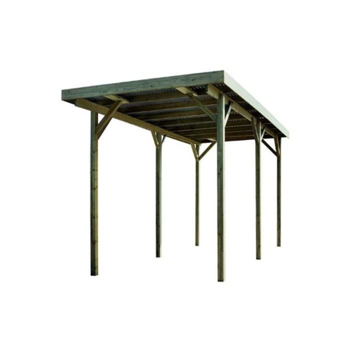 Carport Autoportant En Bois Pour Camping Car 27 73 M Sheffield