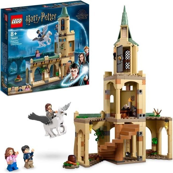 Acheter LEGO® 76401 Harry Potter La Cour de Poudlard : le Sauvetage de Sirius Jouet et Figurine dHippogriffe avec Château Fort et Balai Reconditionné - 120,00 € LEGO® 76401 Harry Potter La Cour de Poudlard : le Sauvetage de Sirius Jouet et Figurine dHippogriffe avec Château Fort et Balai Reconditionné - Lego reconditionné disponible sur Cdiscount Seconde Vie