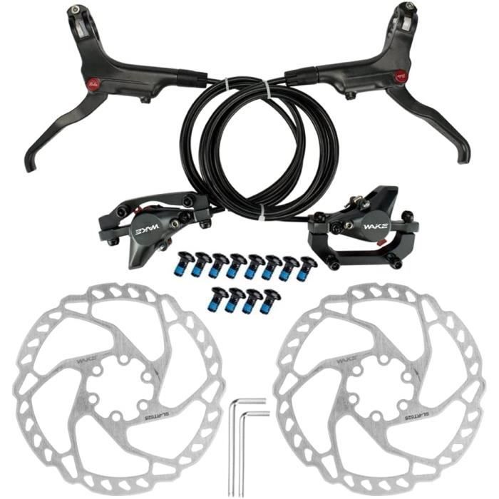 Frein Pour Velo - Limics24 - Vtt Freins À Disque Hydrauliques Avant Arrière  Étrier 160 Mm Kit Rotor Ensemble Câble - Cdiscount Sport