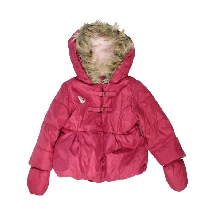 Manteau Bebe Fille Sergent Major 18 Mois Rose Hiver Vetement Bebe Rose Cdiscount Pret A Porter