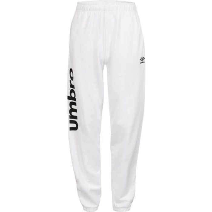 UMBRO Pantalon Jogging Ajuste Intemporel Homme blanc UMBRO Pantalon Jogging Ajuste Intemporel Homme blanc