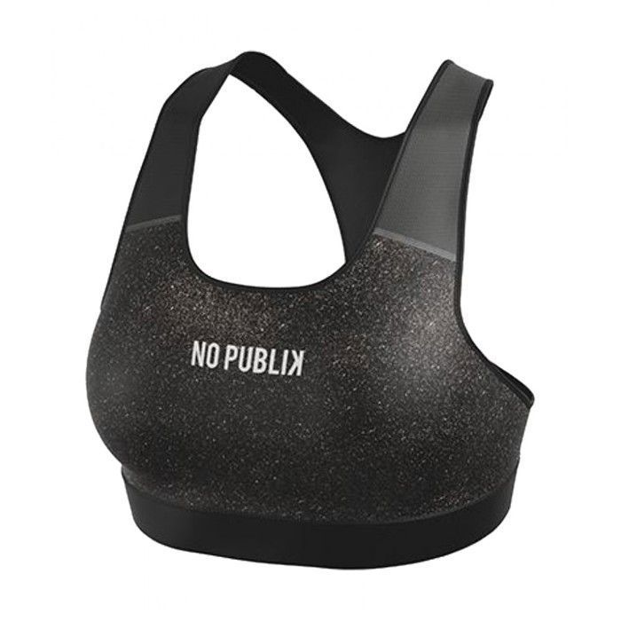 Brassière Fitness - No Publik - 27016 - Femme - Noir - 92% Polyester