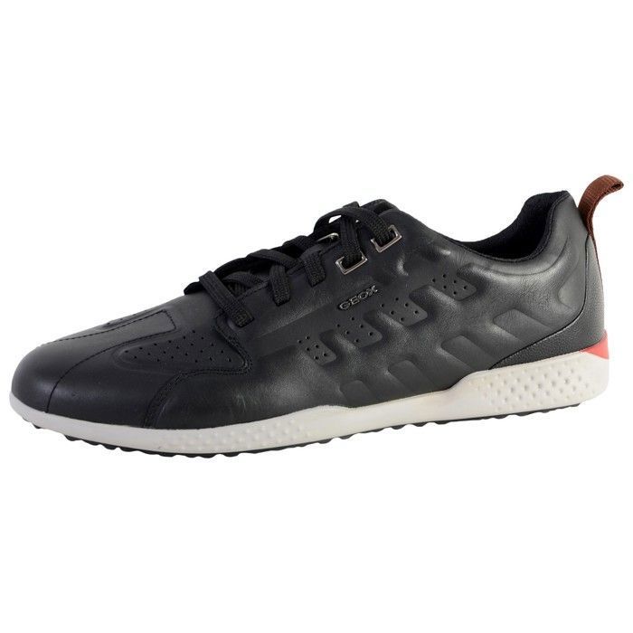 Geox Basket Geox U Snake 2 B-Smo.Lea+Tumb.Syn - Noir