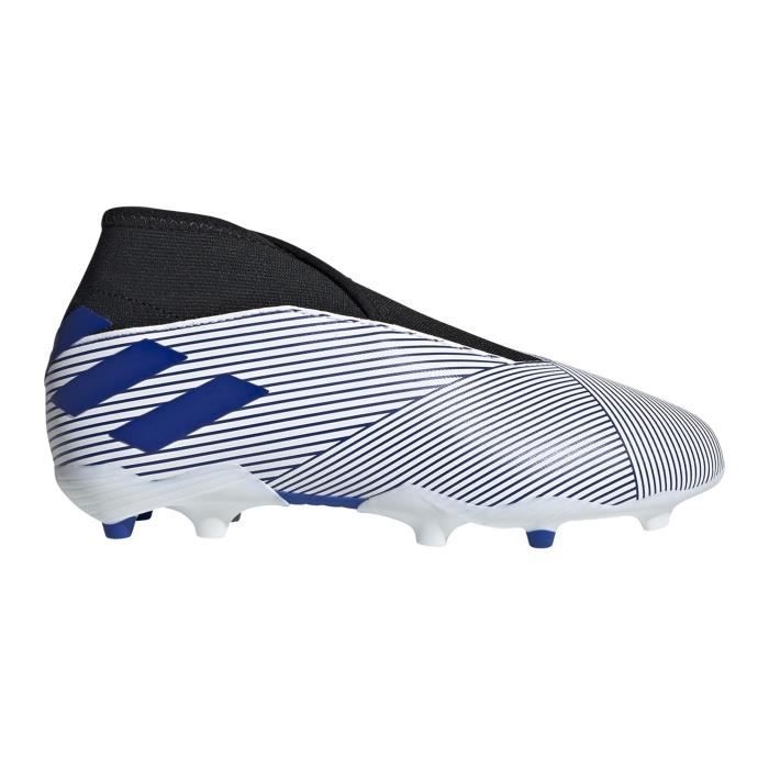 Chaussures Football Adidas Nemeziz 19.3 Ll Fg Bleu-Blanc Junior - Cdiscount  Sport
