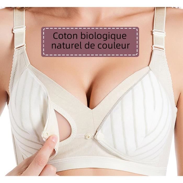 2pcs blanc Soutien-gorge d'allaitement