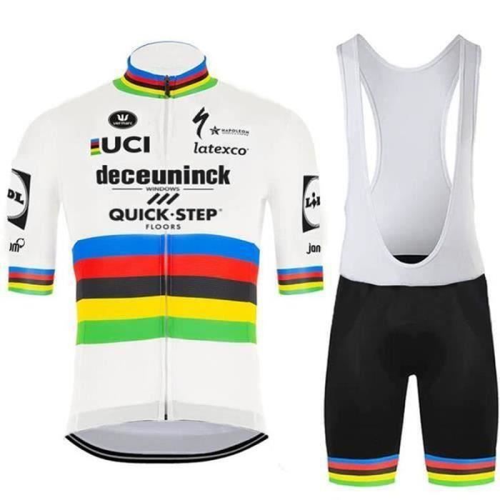 Team Maillot de cyclisme cuissard homme Set Mountain Bike Sport Vêtements vélo shirt short costume 