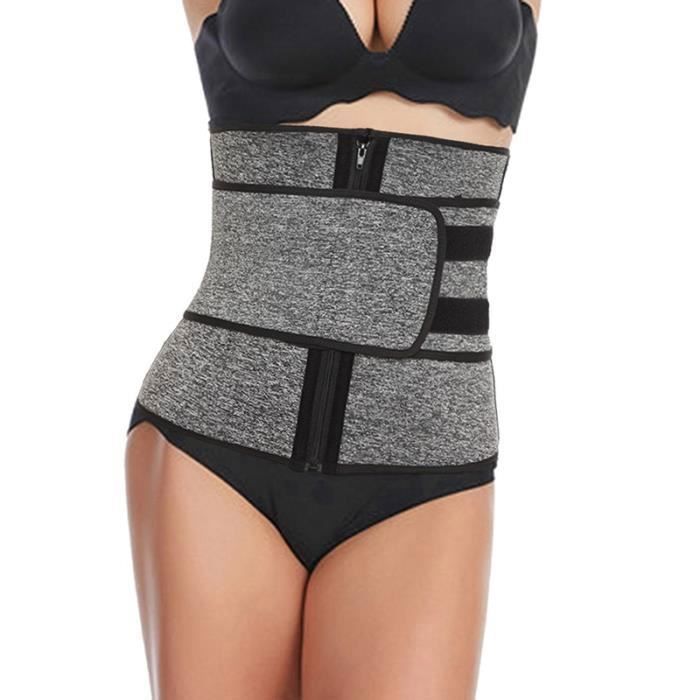 Gaine combinaison,Culotte taille haute avec fermeture éclair pour