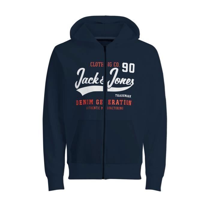 Sweat zippé jack and jones best sale