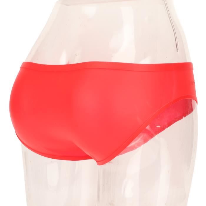 Short de bain femme rouge on sale
