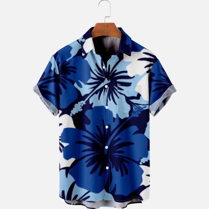 Chemises hawaienne homme grande taille 2025