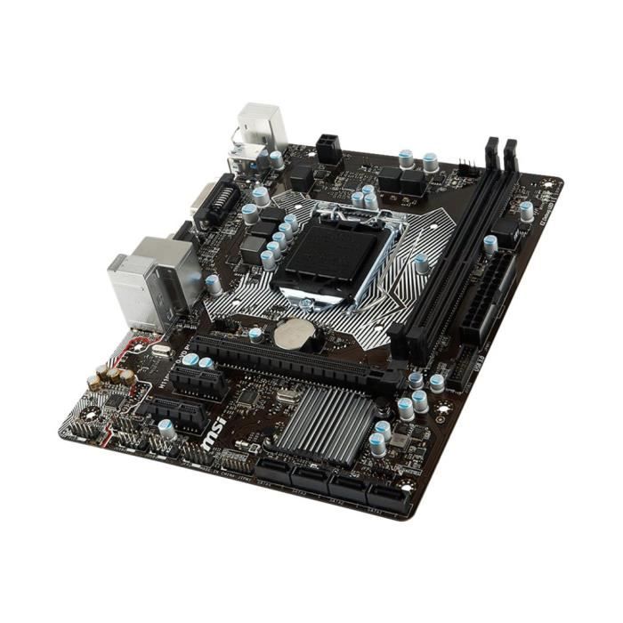 MSI H110M PROVD PLUS Cartemère micro ATX Socket LGA1151 H110 USB 3.1 Gen 1 Gigabit LAN carte