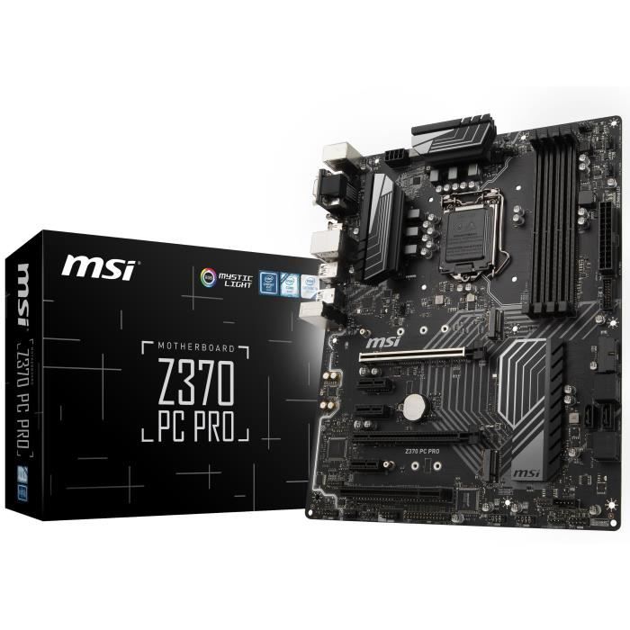 MSI Carte Mère Z370 PC PRO