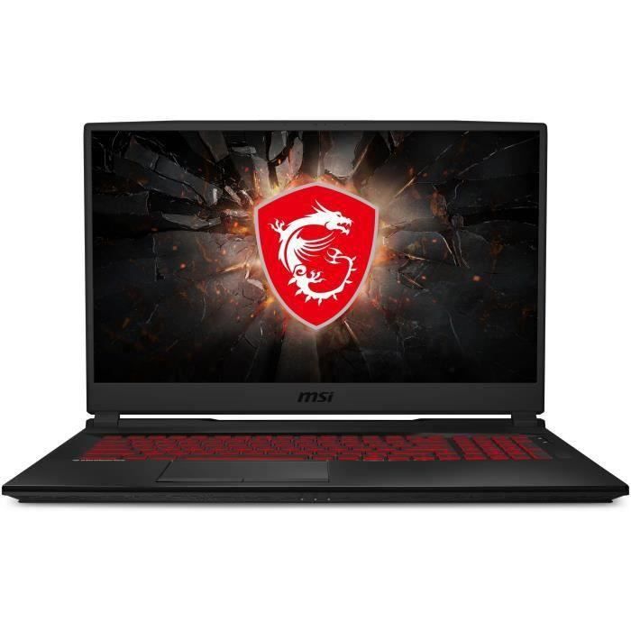 Vente PC Portable MSI PC Portable Gamer - GL75 Leopard 10SER-401XFR - 17,3" FHD - Core i7 10750H - RAM 16Go - 256Go SSD + 1To - RTX2060 6Go - Free DOS pas cher Vente PC Portable MSI PC Portable Gamer - GL75 Leopard 10SER-401XFR - 17,3" FHD - Core i7 10750H - RAM 16Go - 256Go SSD + 1To - RTX2060 6Go - Free DOS pas cher