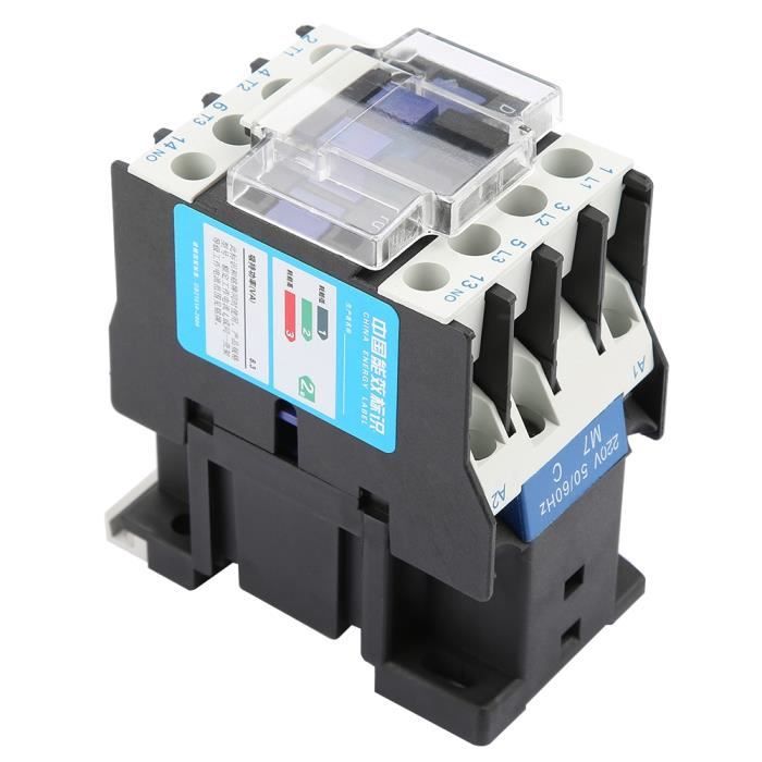 Contacteur Industriel CJX2-1810 AC - 220V, 18A, Pour Commande De Charge électrique - 6