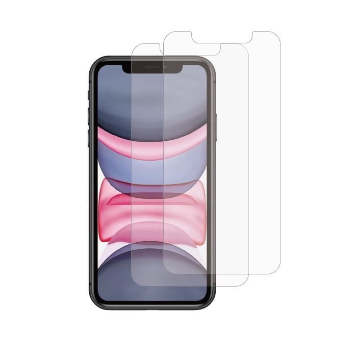 MYWAY PACK 2 VERRE TREMPE PLAT IPHONE 11/XR