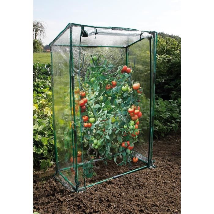 Serre à tomates - film 100gr/m² - 150x100x50 cm - Cdiscount Jardin