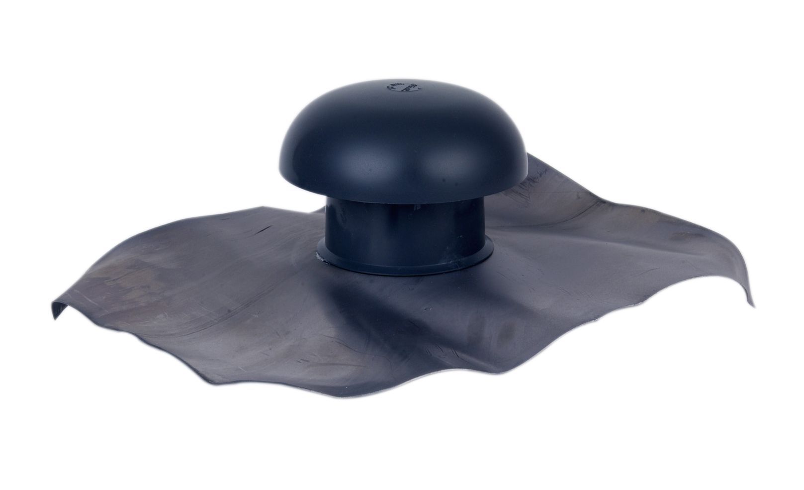 Nicoll – Chapeau de ventilation avec collerette d’étanchéité 40x33 ardoise Ø80 mm
