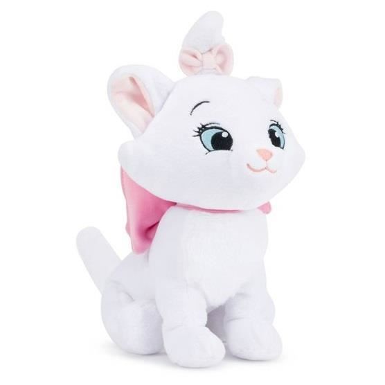 grande peluche chat blanc marie 39 cm set doudou aristochats 1 carte offerte enfant animaux disney