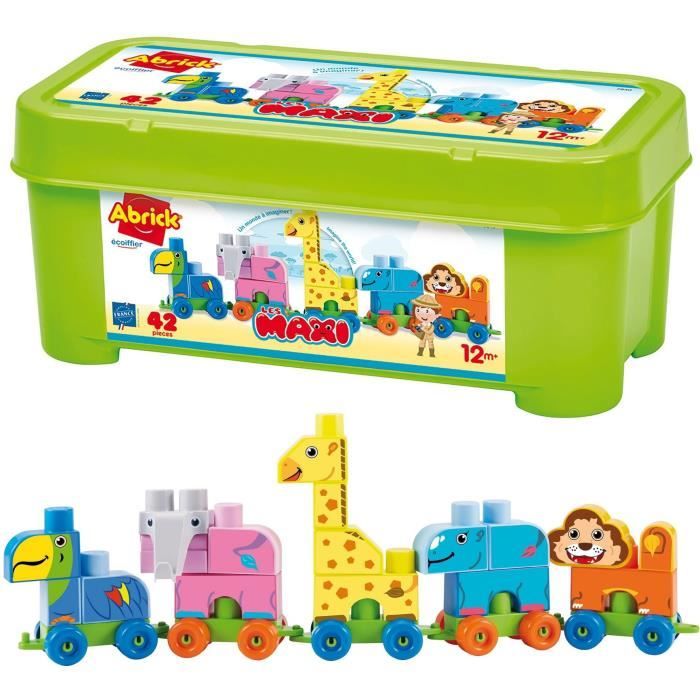 Ecoiffier Coffret Train Du Zoo Les Maxi - vue 2