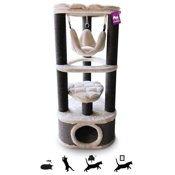 Arbre A Chat De Belle Qualite Catharina 1 Cm Petrebels Coloris Creme Cdiscount Animalerie Arbre A Chat De Belle Qualite Catharina 1 Cm Petrebels Coloris Creme Cdiscount Animalerie