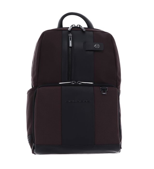 Sac à Dos Piquadro En Cuir Noir - 40x30 Cm, Extensible, Neuf Sans étiquette, Parfait état