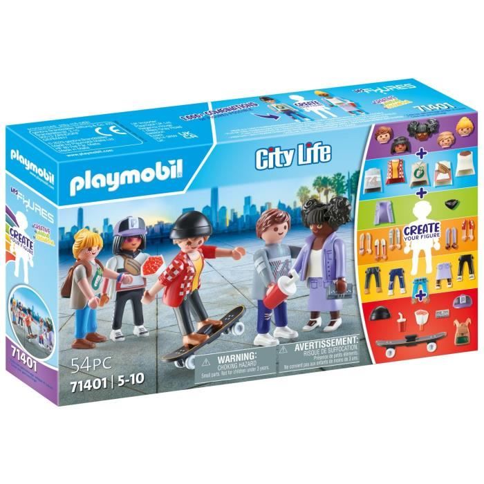 PLAYMOBIL 71401 My Figures : Personnages contemporains - City Life - Dès 5 ans