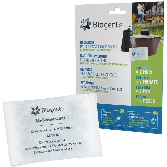Attractif sans insecticide - BIOGENTS - SweetScent - 2 mois - Aero Trap