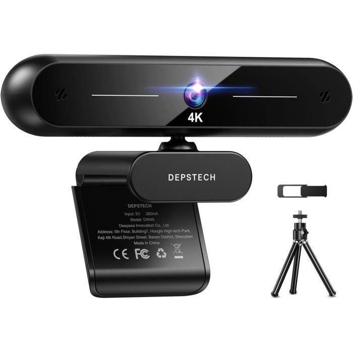 HAVIT – Webcam Full HD 1080P avec Microphone et trépied, caméra USB